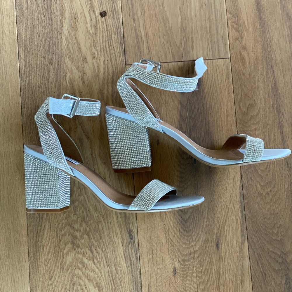 Steve Madden Blingy Sandals - Worn once - 8